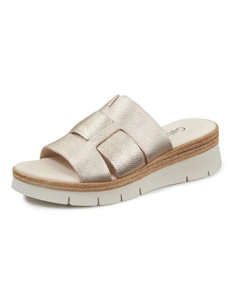 Gabor Plateau-Pantolette  Comfort gold Gold