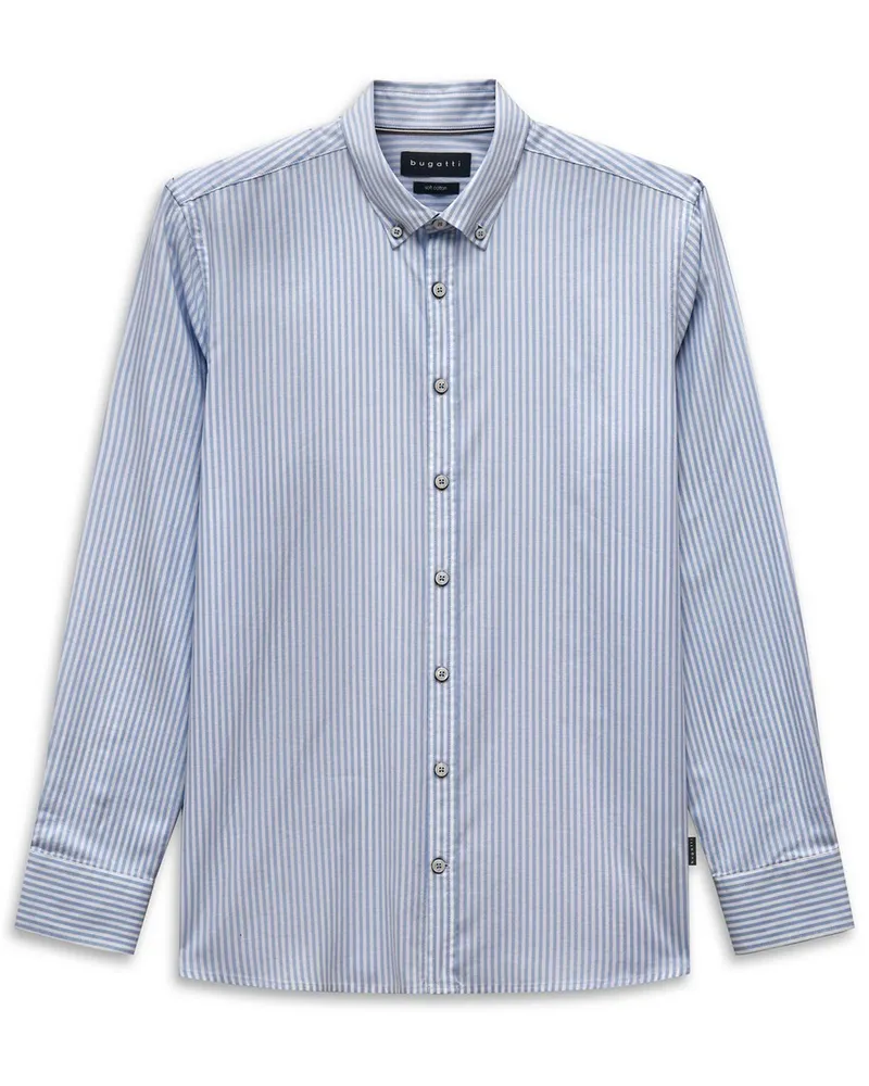 Bugatti Hemd Modern Fit  blau Blau