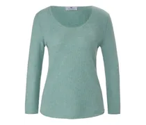 Pullover aus 100% Premium-Kaschmir  Cashmere türkis