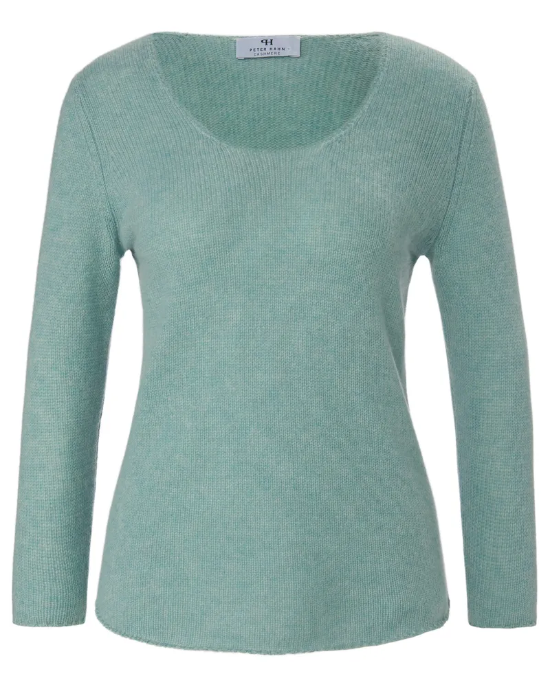 Peter Hahn Pullover aus 100% Premium-Kaschmir  Cashmere türkis Türkis