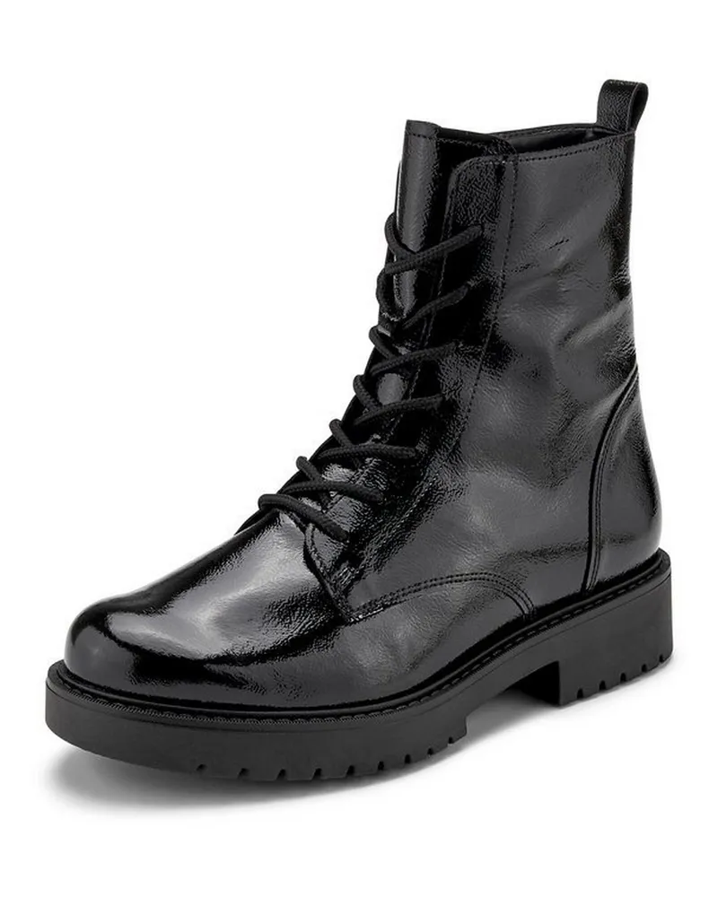 Gabor Schnür-Stiefelette  schwarz Schwarz