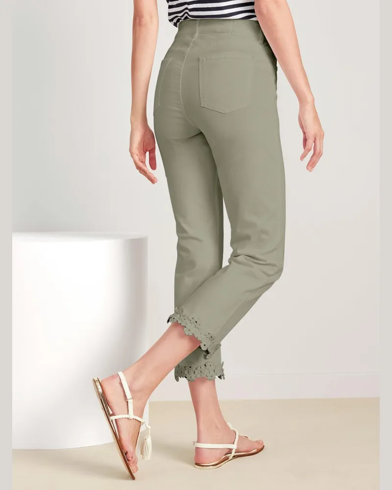 RAFFAELLO ROSSI  7/8-Jeans  grün Grün