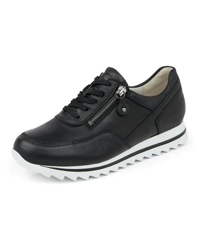 Waldläufer Sneaker Haiba  schwarz Schwarz