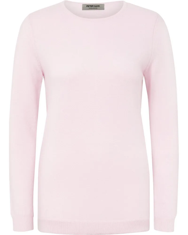 Peter Hahn Rundhals-Pullover aus 100% Premium-Kaschmir  rosé Rosé