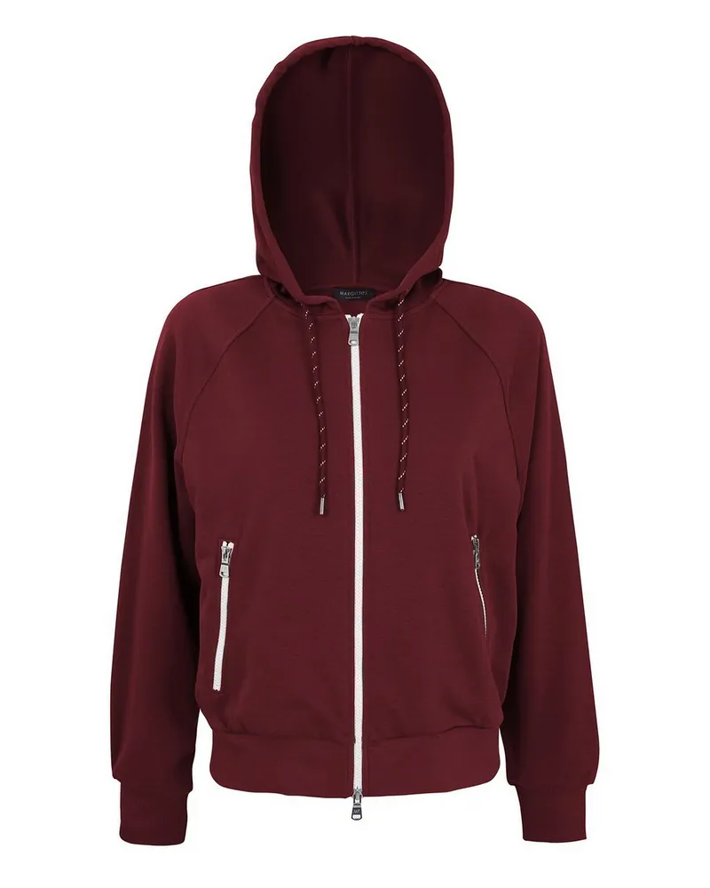Margittes Sweatjacke  rot Rot