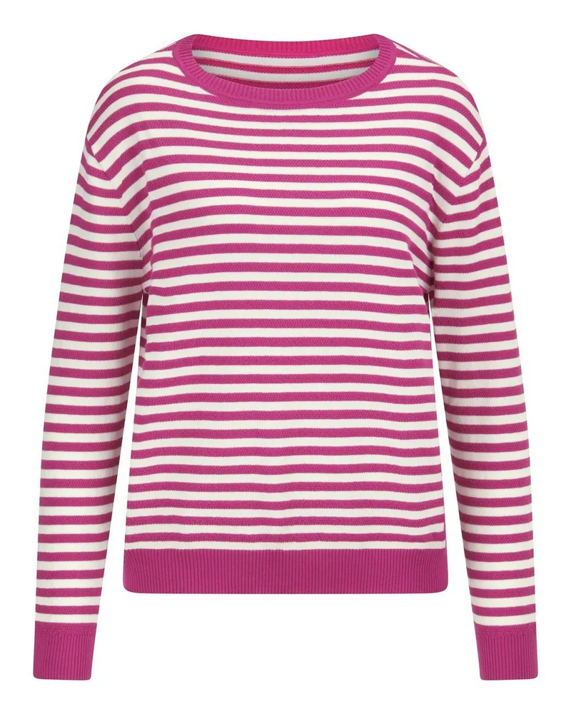 Peter Hahn Rundhals-Pullover aus 100% SUPIMA®-­Baumwolle  pink Pink