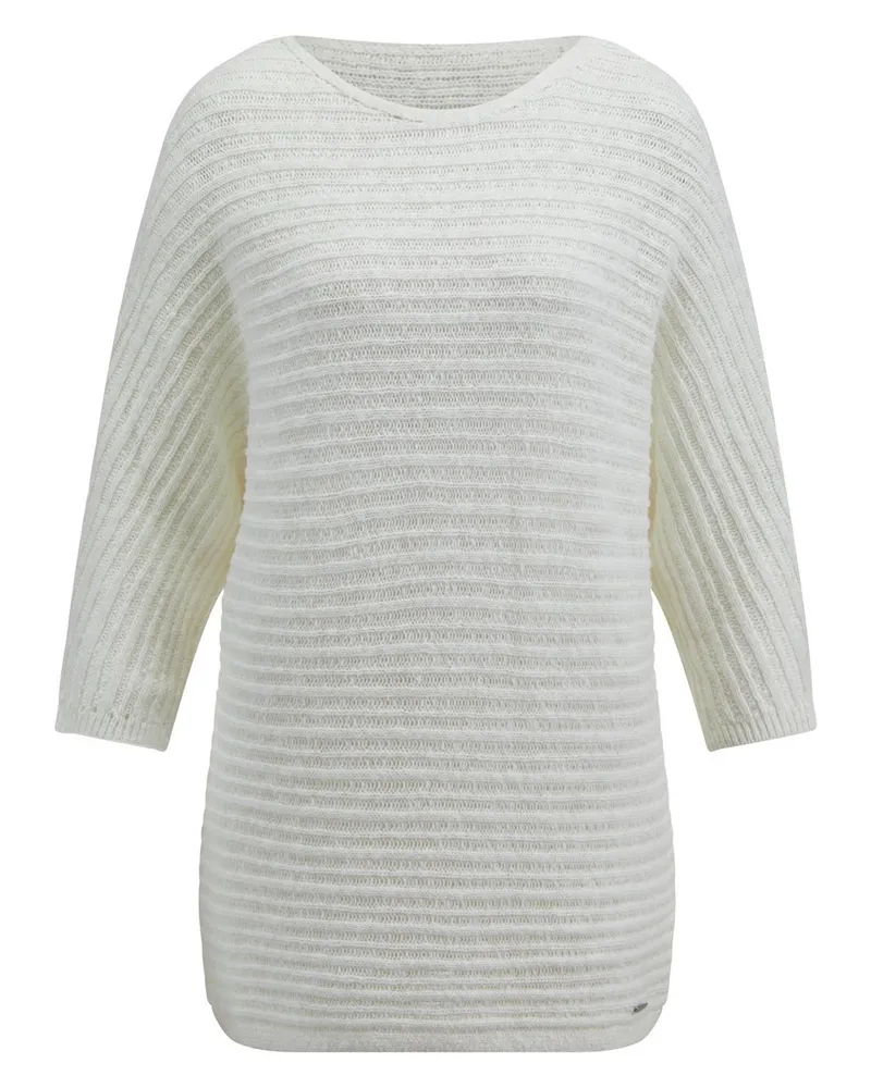 Emilia Lay Pullover U-Boot-Ausschnitt  weiss Weiss