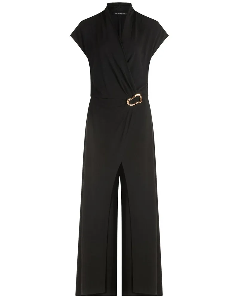 Betty Barclay Knöchellanger Jersey-Overall  schwarz Schwarz