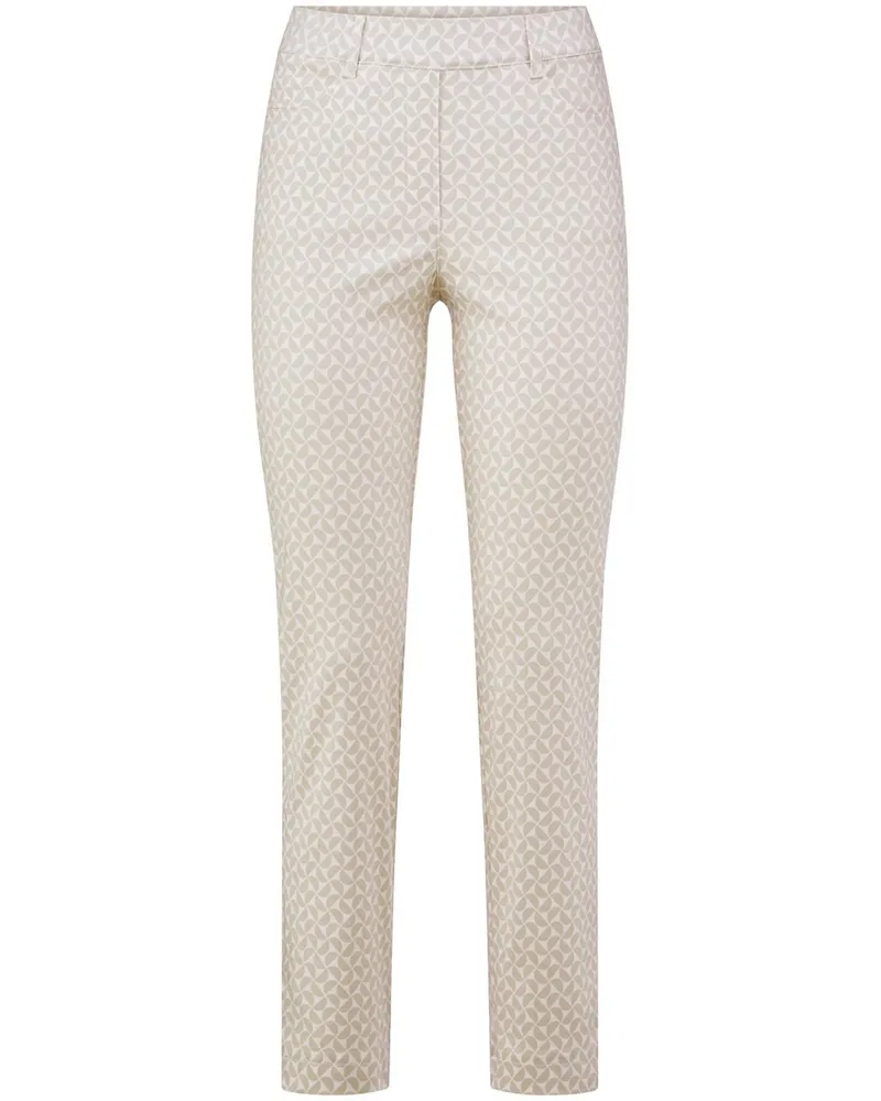 Peter Hahn Slim Fit-7/8-Hose  beige Beige