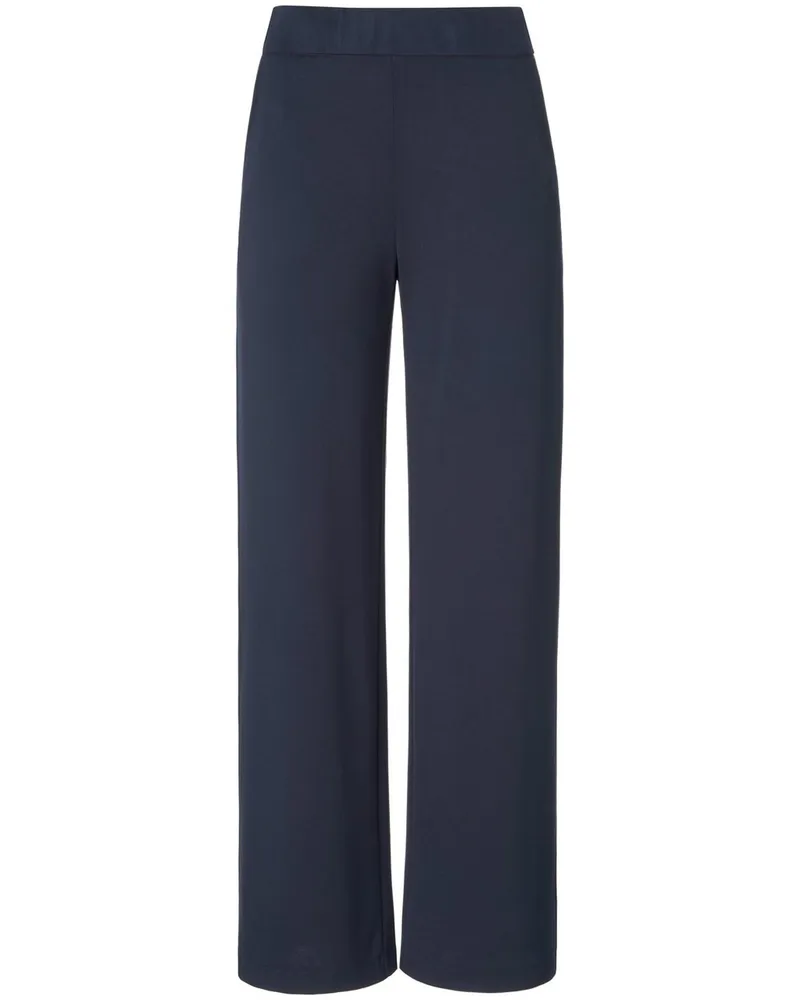 Peter Hahn Jersey-Hose Passform Cornelia  blau Blau