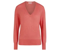 V-Pullover  rot