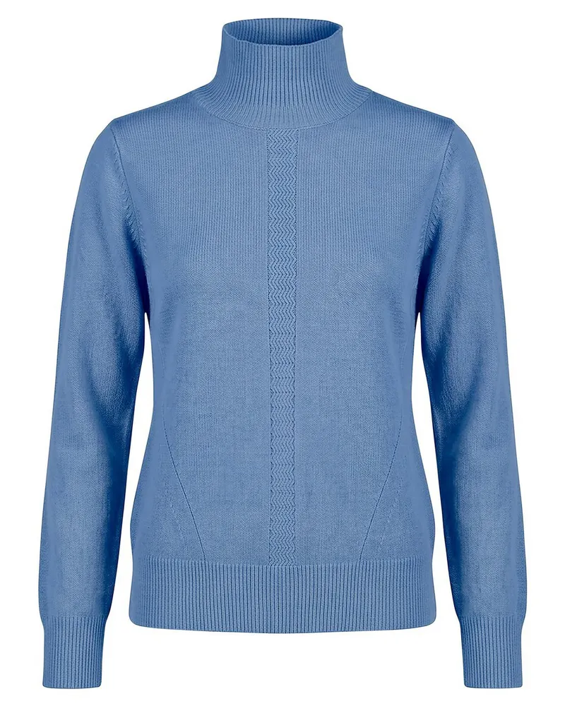 Peter Hahn Pullover aus 100% Kaschmir  blau Blau