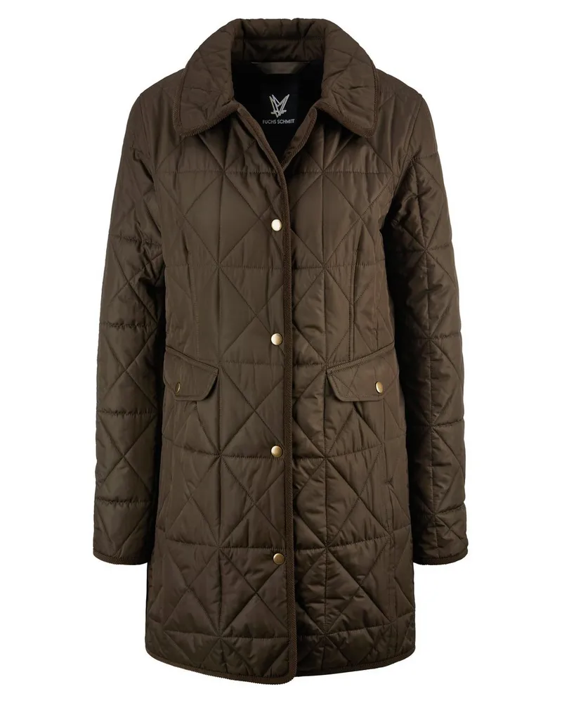 Fuchs Schmitt Long-Steppjacke  grün Grün