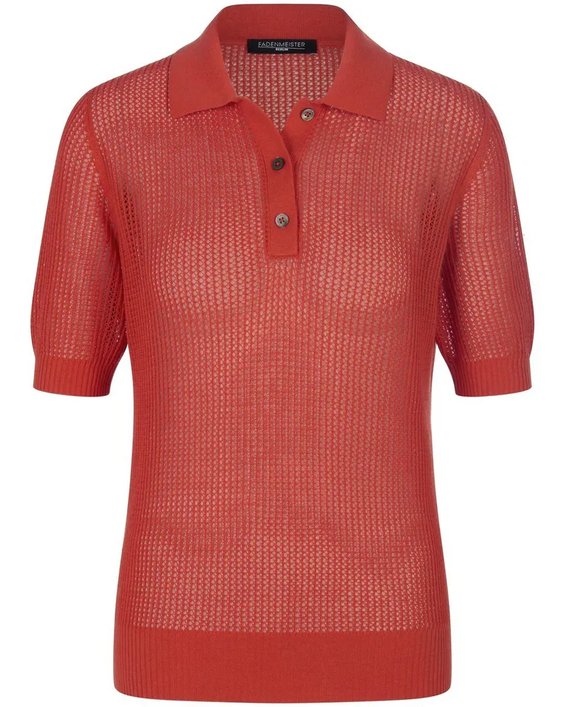 FADENMEISTER BERLIN Polo-Shirt  rot Rot