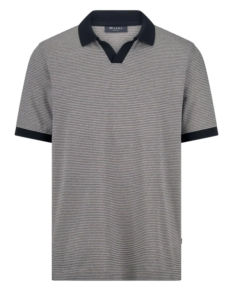 Maerz Polo-Shirt  blau Blau