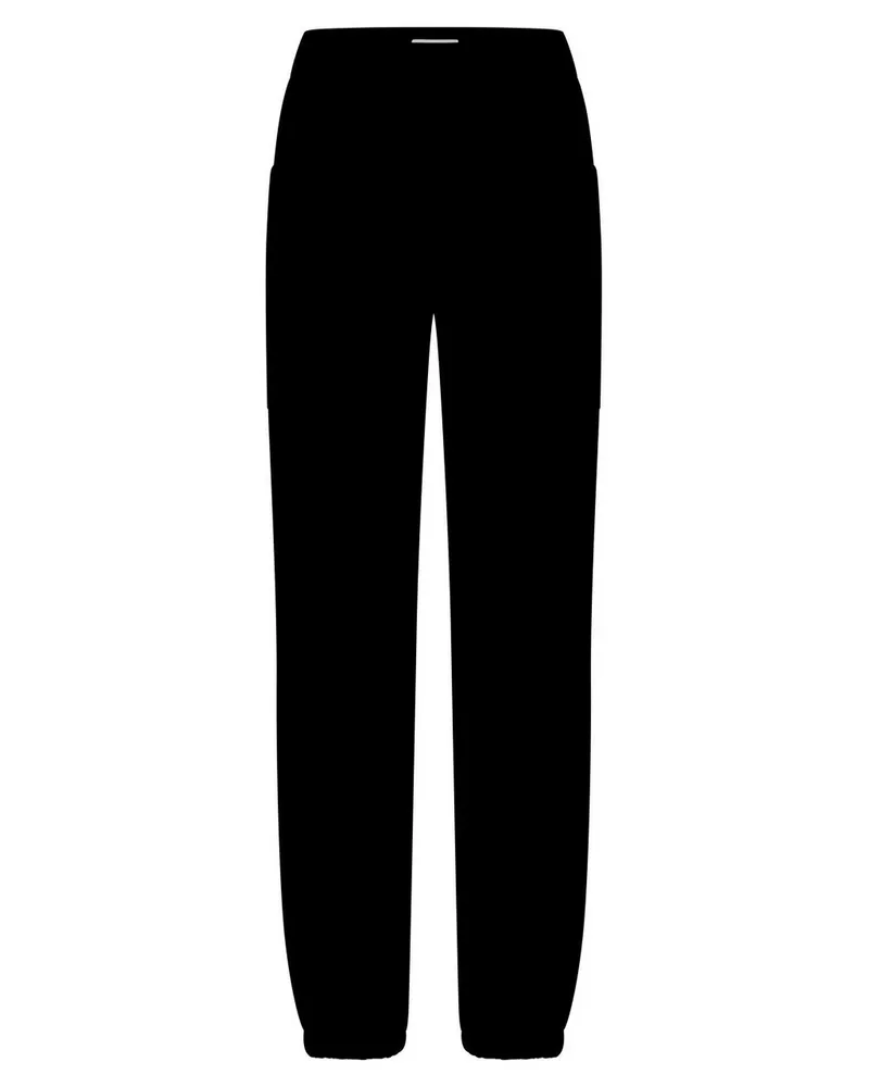 Peter Hahn Knöchellange Modern Fit-Hose  schwarz Schwarz
