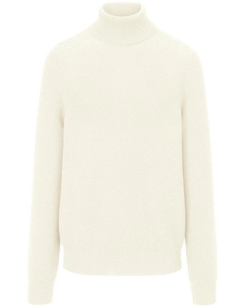 Peter Hahn Rollkragen-Pullover  weiss Weiss