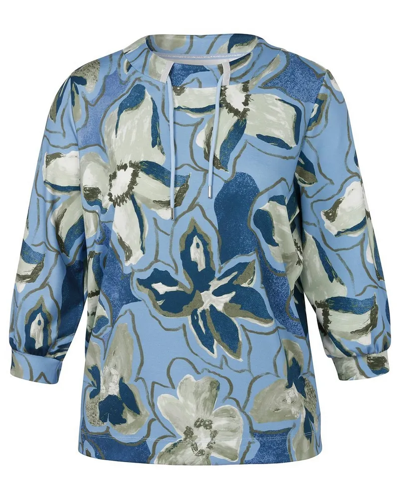 Via Appia Due Sweatshirt 3/4-Arm  blau Blau