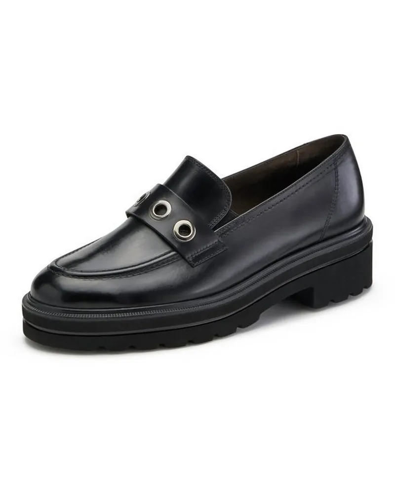 paul green Slipper  schwarz Schwarz