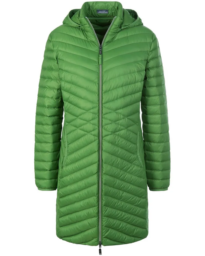 Peter Hahn Daunen-Long-Steppjacke  grün Grün