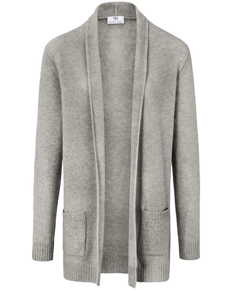 Peter Hahn Cardigan aus 100% Schurwolle  grau Grau