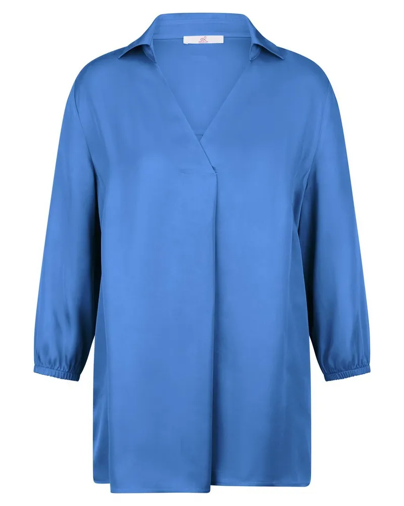 Emilia Lay Bluse 3/4 Arm  blau Blau