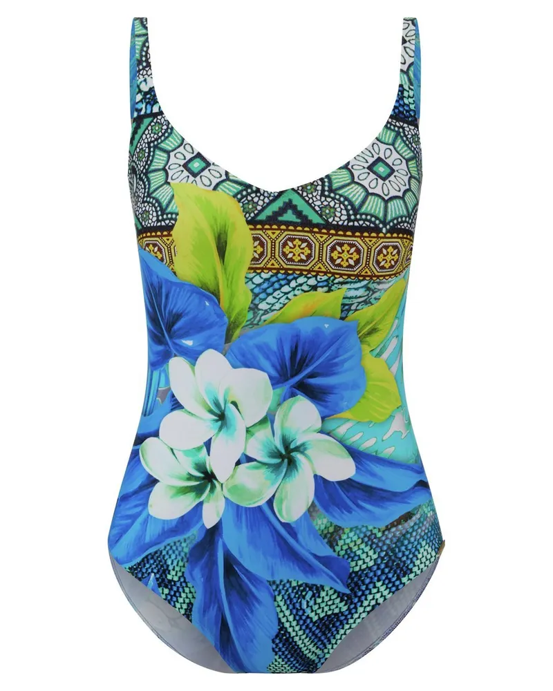 Fürstenberg Badeanzug  blau Blau