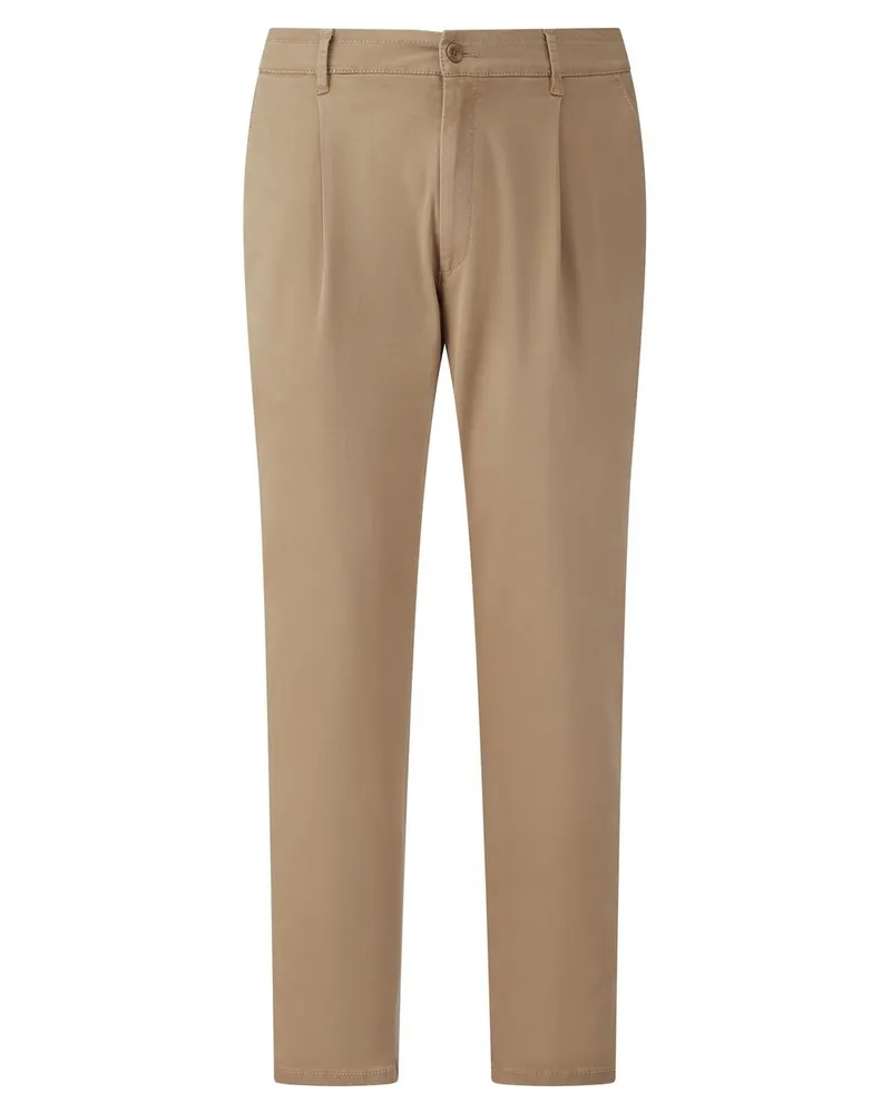 Brax Bundfalten-Hose  beige Beige
