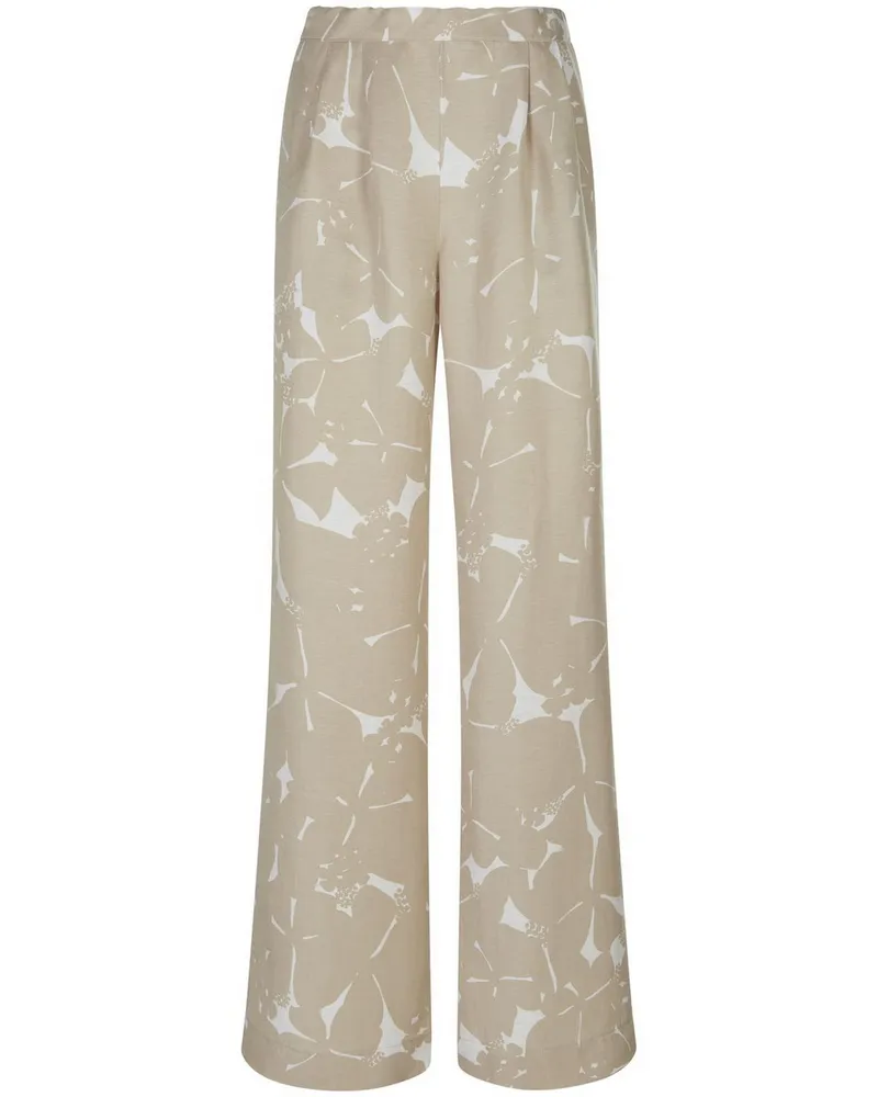 Margittes Wide Fit-Hose  beige Beige