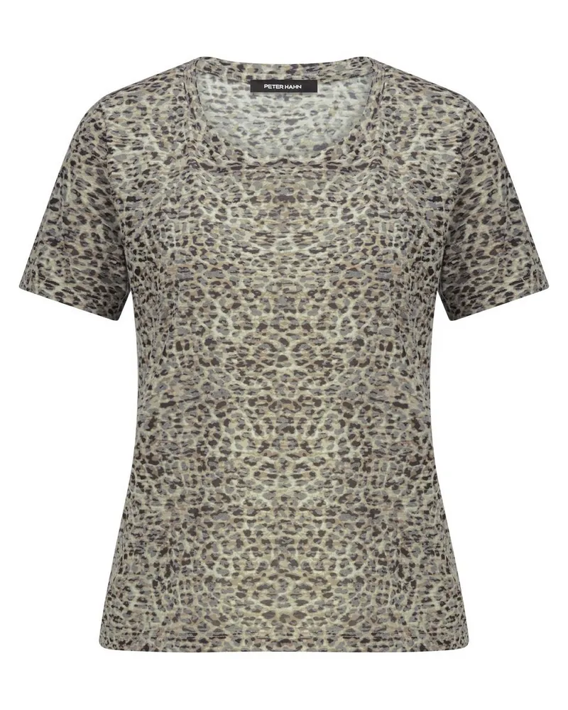 Peter Hahn Rundhals-Shirt  braun Braun
