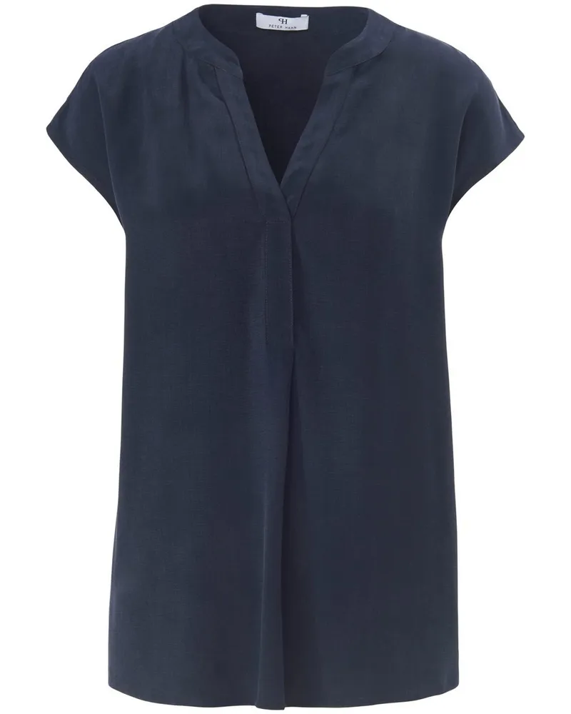 Peter Hahn Bluse  blau Blau
