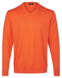 Peter Hahn V-Pullover  orange Orange