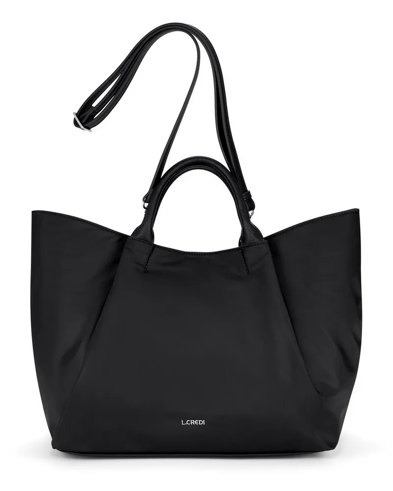 L.CREDI Shopper Shaindel L.Credi schwarz Schwarz