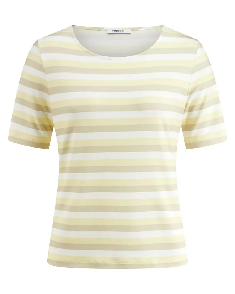 Peter Hahn Rundhals-Shirt  weiss Weiss
