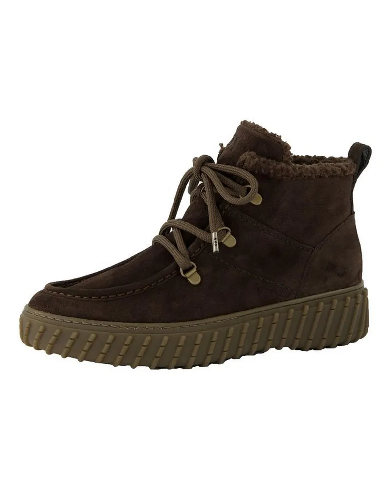 paul green Schnürstiefelette  braun Braun