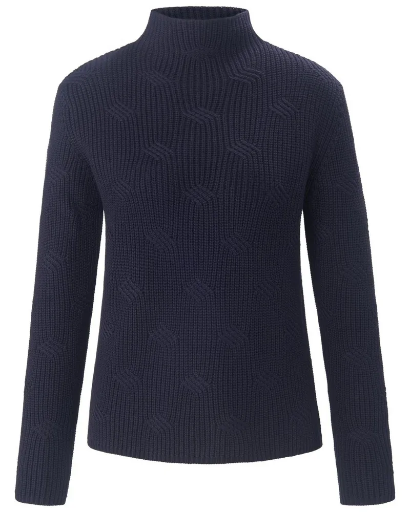 Peter Hahn Pullover aus 100% SUPIMA®-Baumwolle  blau Blau