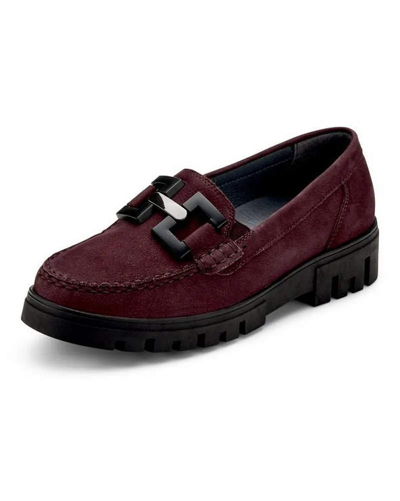 Waldläufer Slipper Serena  rot Rot