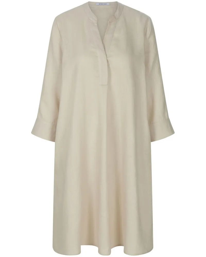 Peter Hahn Kleid aus 100% Leinen  beige Beige
