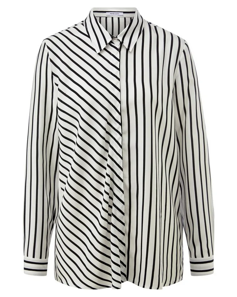 Peter Hahn Bluse  weiss Weiss