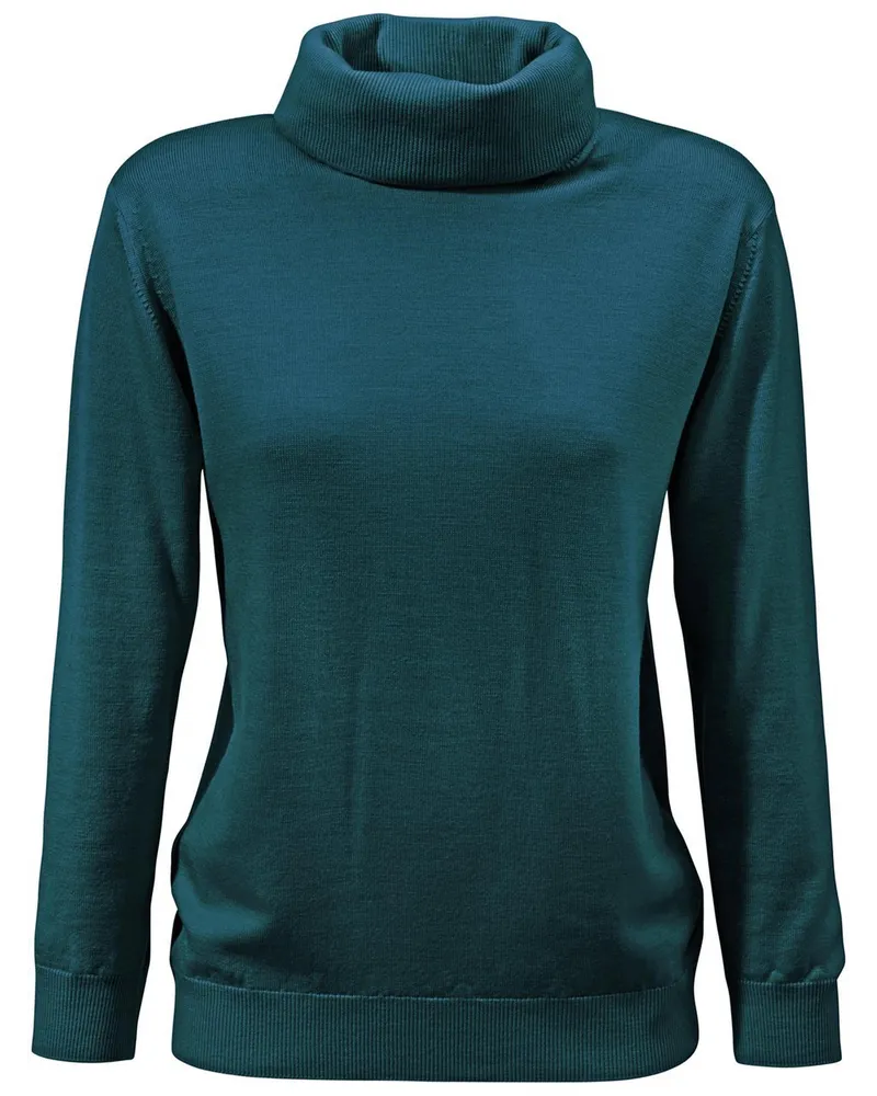 Peter Hahn Pullover aus 100%Schurwolle Pure Tasmanian Wool  türkis Türkis