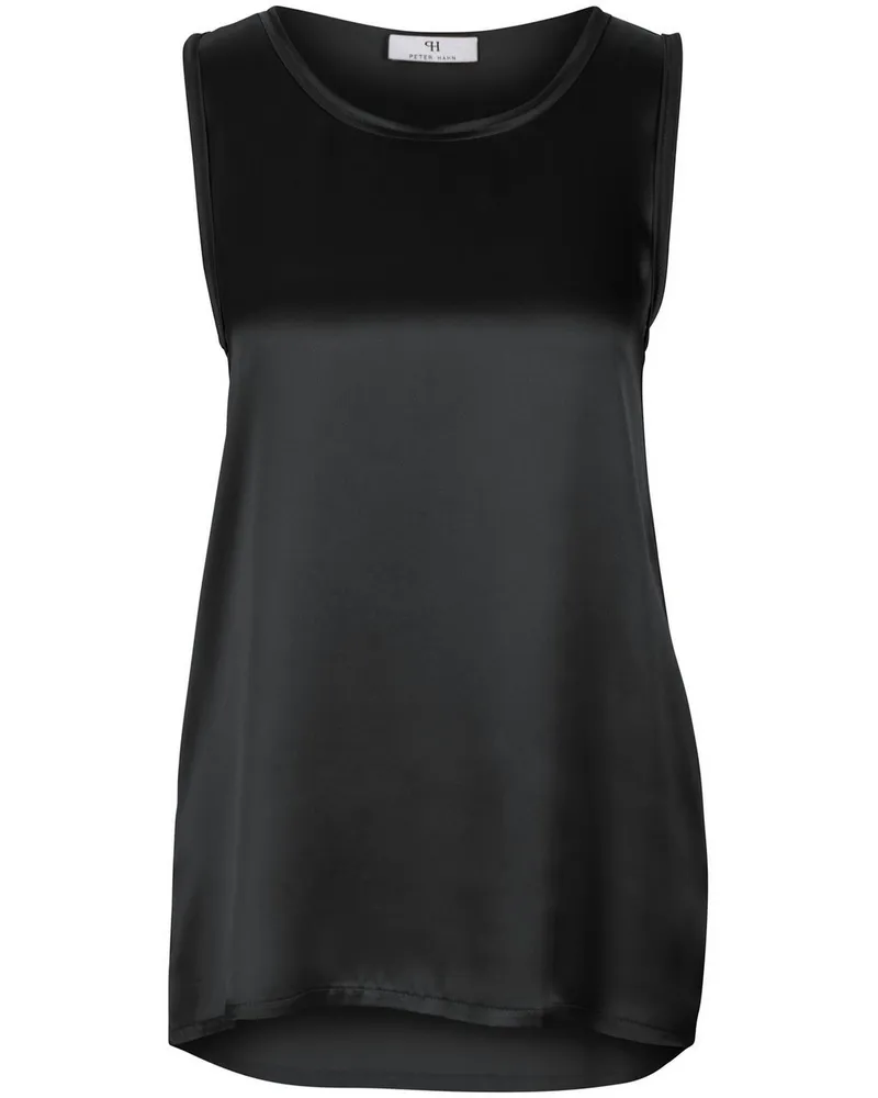 Peter Hahn Long-Top  schwarz Schwarz