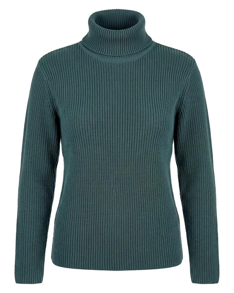 Peter Hahn Rollkragen-Pullover  grün Grün