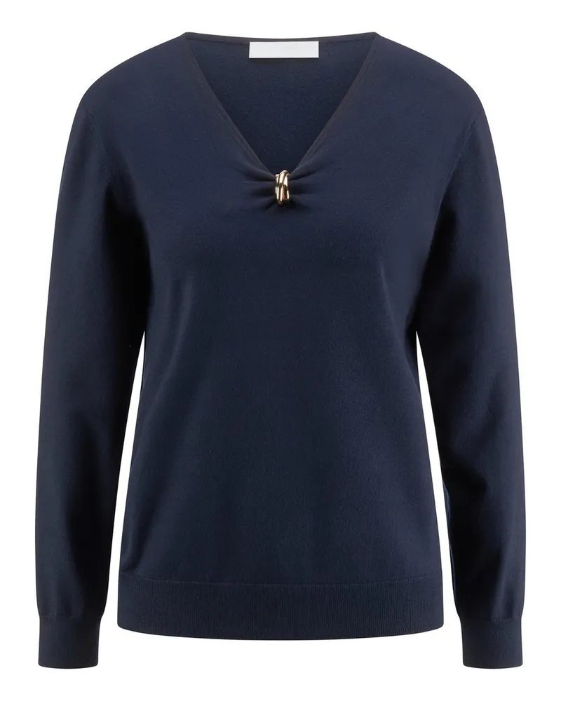 St. Emile V-Pullover  blau Blau
