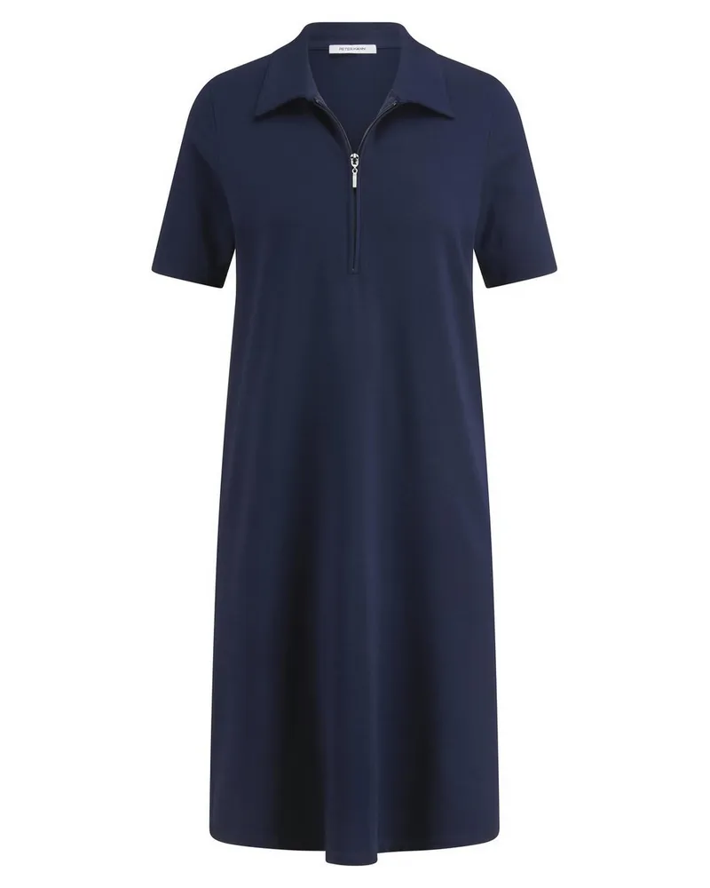 Peter Hahn Polo-Kleid  blau Blau