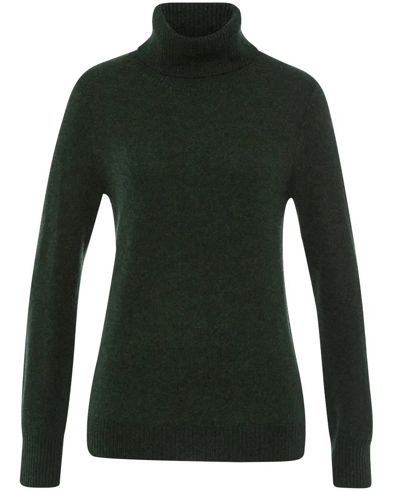 Peter Hahn Rollkragen-Pullover aus 100% Premium-Kaschmir  Cashmere grün Grün