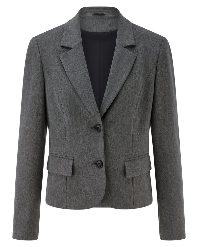 Peter Hahn Jersey-Blazer  grau Grau