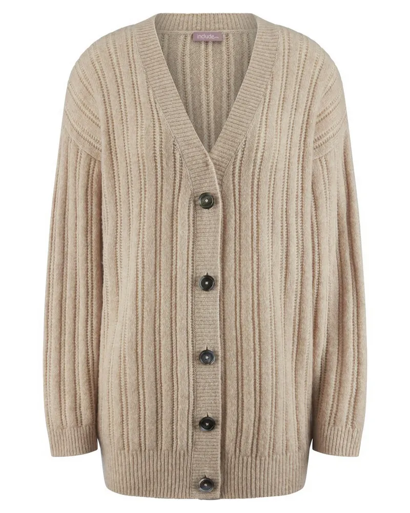 Include Strickjacke  beige Beige