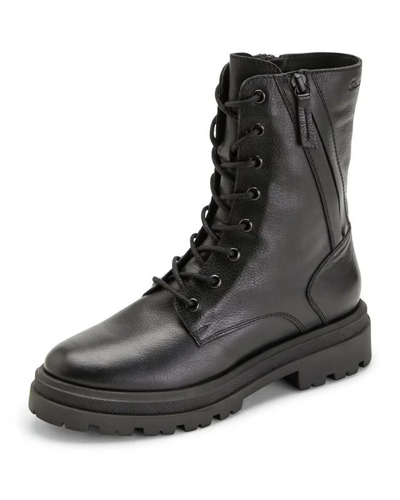 Sioux Schnür-Stiefelette Kuimba  schwarz Schwarz