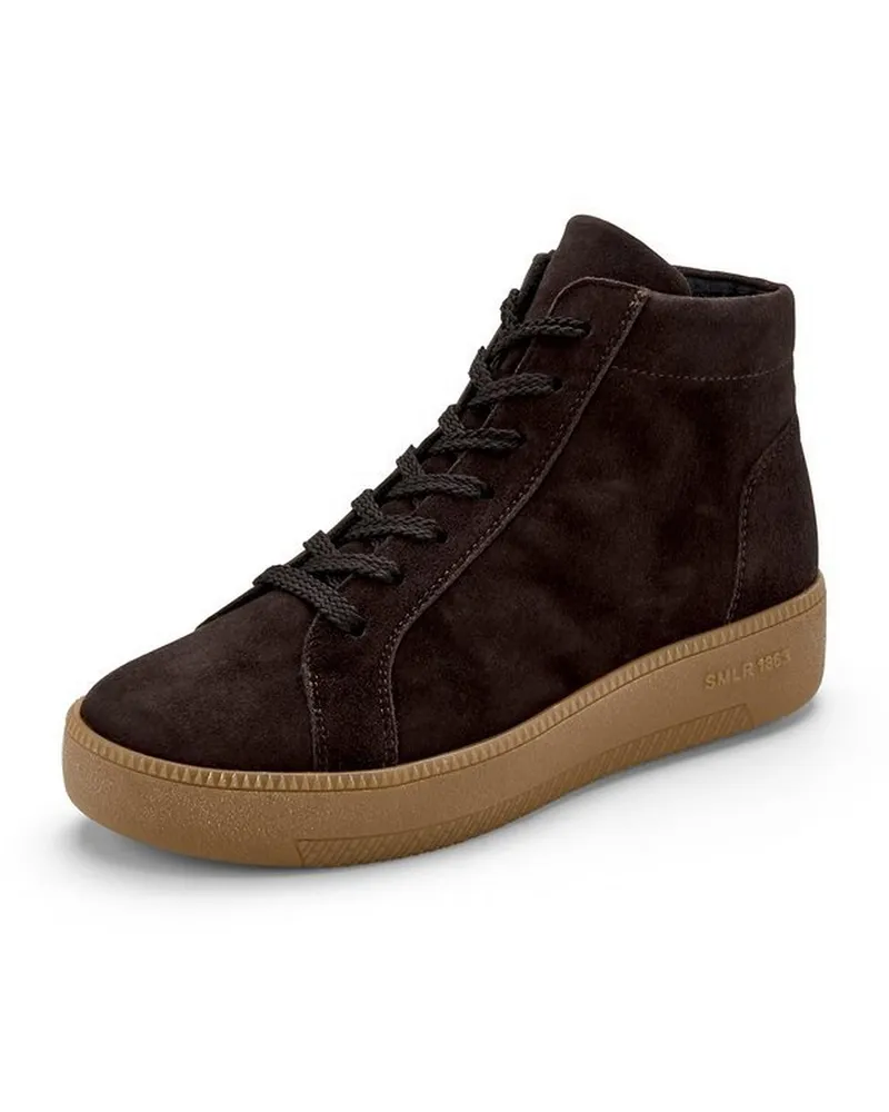 Semler  Plateau-Schnür-Stiefelette Kristin  braun Braun