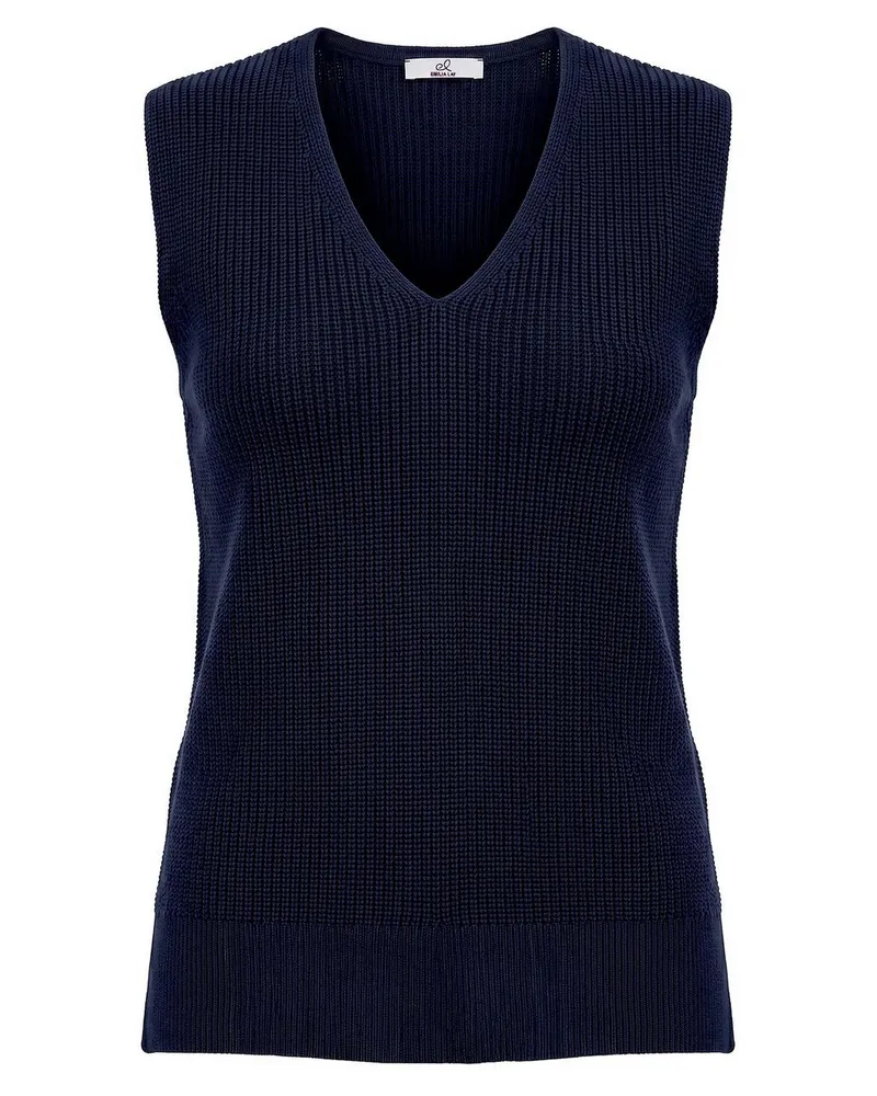 Emilia Lay Long-Pullunder  blau Blau